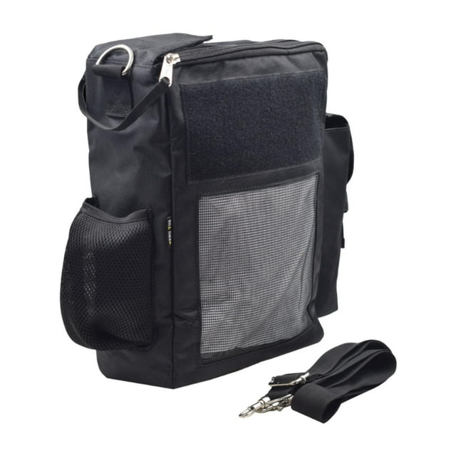 Bolsa de transporte para altavoz, funda de transporte, bolsa compacta para guardar micrófonos, funda de viaje para altavoz con cable para exteriores