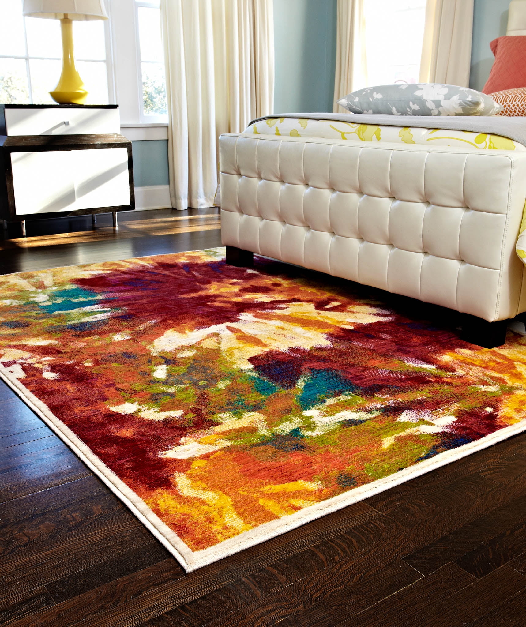 Loloi Madeline MZ-02 Flame Rug, Power-loomed 100% Polypropylene