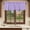 Purple, variant on Purple Valances for Windows, Decorative Rod Pocket Window Valance Curtains, Modern Pure Lavender Purple Short Curtain Drapes for Kitchen/Bathroom/Living Room, 2 Panels, 42" W x 18" L