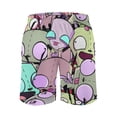 thumbnail image 3 of Invader Zim Mens Board Shorts Quick Dry Swim Trunk Lightweight Soft Swimsuit Bathing Suit for Boys L, 3 of 8