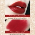 thumbnail image 6 of Matte Lipstick Set 3 Colors Lip Stick with Sliver Chain Bag Package Velvet Lip stick Set Waterproof Non-Stick Cup Long Lasting Retractable Red Lipstick Set 3.5gx3 Pcs, 6 of 8
