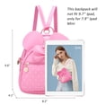 thumbnail image 2 of KL928 Mini mochila linda con lunares y lazo para niñas, mochilas pequeñas, bolso de hombro convertible, bolso para mujer, 2 of 5