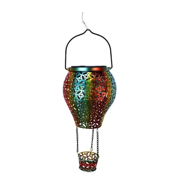 Advancent Globo aerostático ahuecado paisaje luces de patio mano de obra exquisita linternas llenas Iluminación y accesorios Vistoso Sin complemento