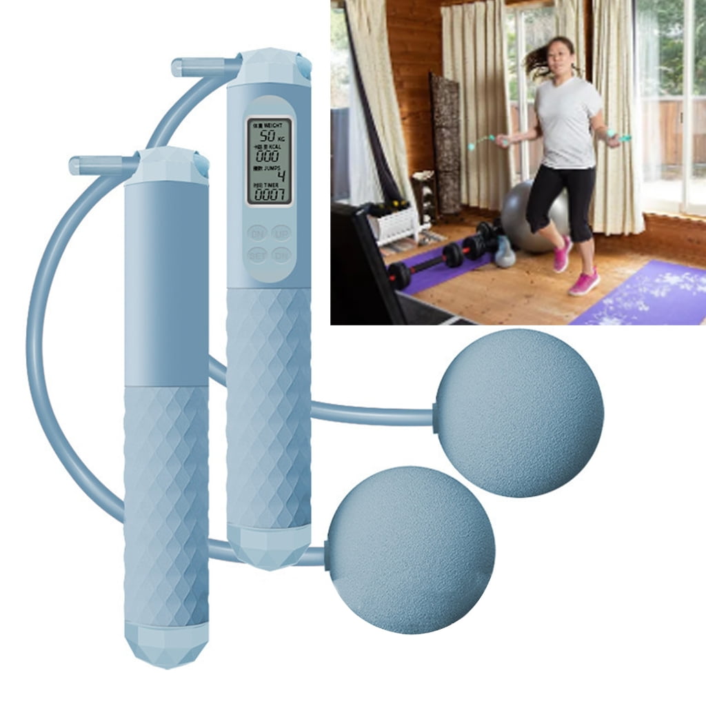 WINDLAND Exercise Jump Rope with Counter Fitness Skipping Rope Home Workout Equipment
