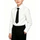 thumbnail image 4 of Odeerbi Niños 3 Piezas Caballero Traje Formal Preppy Traje de Manga Larga Camisa de Vestido y Pantalones de Traje Con Corbata Uniforme Escolar Conjunto, 4 of 8