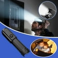 thumbnail image 5 of Portable Strong Focus Flashlight For Outdoor And Home Use Multifunctional Lighting Usb Rechargeable 500 Feet Beam Distance 5.1 X 1.4 Inches, 5 of 8