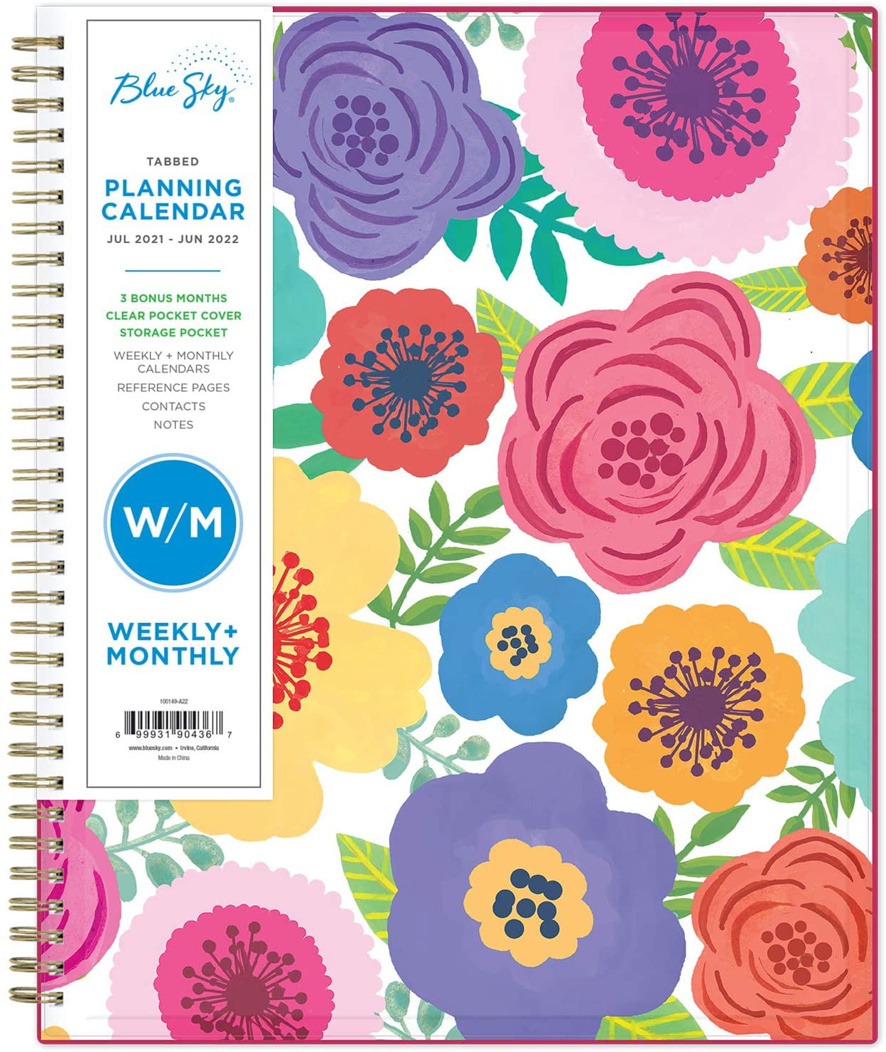 Daily See It Bigger Planner 2019-2020 Calendar 8.5"x11" Weekly & Monthly ... 