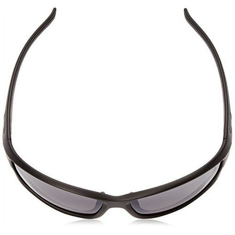 Ironman Men's Relentless Wrap Sunglasses, Matte Black, 63 mm 