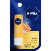 NIVEA Milk & Honey Lip Care 0.17 oz. Carded Pack
