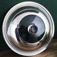 thumbnail image 3 of Ruiboury Visualized Stainless Steel Wok Lid For Durable And Easy Maintenance Stainless Steel Visualized Pot Cover Frying Pans Lid, 3 of 6