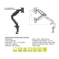 thumbnail image 3 of Soporte para Monitor Taika  TK-DB1027G Atura Ajustable Pistón 9KG 10-27", 3 of 3