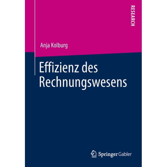 Effizienz Des Rechnungswesens, (Paperback)
