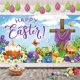 thumbnail image 4 of Banderín decorativo para fiesta de Pascua, fondo de pared para exterior, accesorios fotográficos para fiestas, 4 of 7