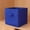 Blue, variant on Foldable And Uncovered Storage Box Large Finishing Box Wardrobe Sundry Storage Box