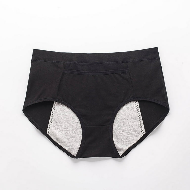 Sodopo Hanes Underwear For Women Leak Proof Menstrual Period Panties Women  Underwear Physiological Waist Pants