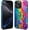 Colorful Neon Bubbles, variant on Magnetic Case for iPhone 15 | Compatible with Magsafe Shockproof Hard Shell + Soft Silicone, Anti-Slip Grip & Drop Protection | Colorful Neon Bubbles