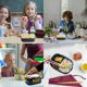 thumbnail image 5 of Fiambrera 1200ml, Bote Repas En Plastique Avec Poigne Pour Enfant Adult, Boite Bento Pour Chauffage Au Four Micro-ondes, Sans Bpa Pour Voyages C, 5 of 5