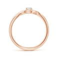 thumbnail image 2 of ANGARA Lab Grown Diamond Infinity Promise Ring for Women in 14K Rose Gold (Size-3.2mm| Color-F-G| Clarity-VS) | April Birthstone, Anniversary, Jewelry Gift for Women | Lab-Grown Diamond Ring, 2 of 4