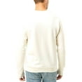 thumbnail image 5 of JERZEES Crewneck Sweatshirt | Warmth Fleece Pullover Casual Crew Sweater in Sweet Cream Heather Color 8 oz 50/50 Cotton/Polyester Comfort Sweatshirt for Men, Pack 2 Size XL, 5 of 6