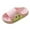 Red, variant on GJSYRH Girls Summer Beach Slides Breathable Non- Soft Thick Sole Cute Cartoon Garden Outdoor Footwear White 3.5-4 Years