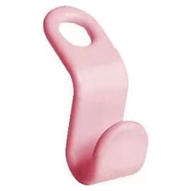 Advancent Colgador de ropa de 30 Uds., ganchos de conector coloridos para el hogar, soporte de almacenamiento para ahorrar espacio, bolsa de Almacenamiento y organización del hogar Rosado
