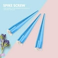 thumbnail image 4 of FAGINEY 7mm 10 Sets Metal Spike Rivets and Studs Screw Back for DIY Leather Craft, Cone Rivet, Cone Spikes, 4 of 7