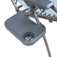 thumbnail image 5 of Jeco GCS17 Bonnie Zero Gravity Chair with Sunshade Pillow & Drink Tray, Gray, 5 of 5