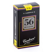 Vandoren Bb Clarinet 56 Rue Lepic Reeds Strength #3.5+; Box of 10