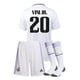 thumbnail image 1 of 2022 2023 Camiseta De Fútbol Para Niños Real Madrid Conjunto Calcetines, 1 of 4