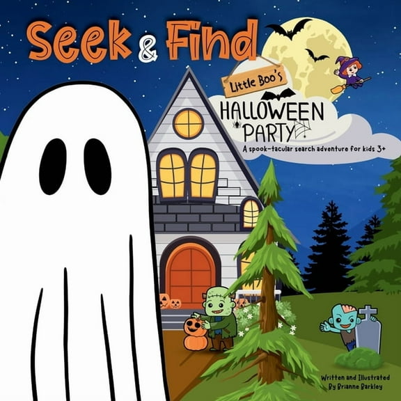 Seek & Find Halloween Party, (Paperback)