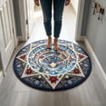 thumbnail image 4 of Dalxymotic Christmas Area Rug, 24 Inch 3D Illusion Holiday Doormat, Christmas Decorations Indoor Outdoor, Soft NonSlip Decorative Floor Mat for Living Room, Bedroom, Tree Base, 4 of 6