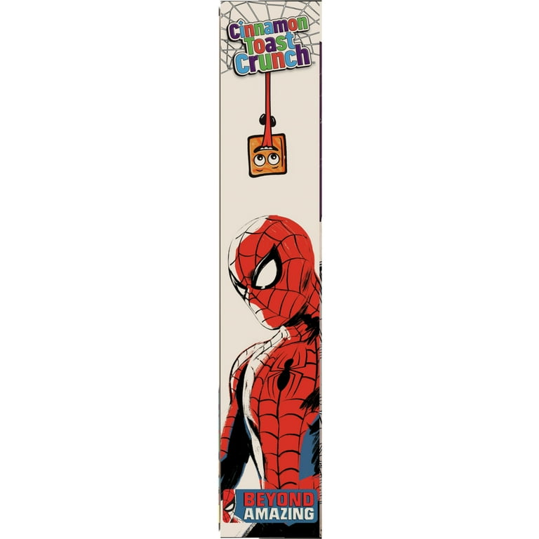 Cinnamon Toast Crunch Spiderman Breakfast Cereal 18.8 oz Walmart