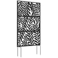 thumbnail image 1 of Outsunny 72" x 38" Metal Outdoor Privacy Screen, Black, 1 of 10