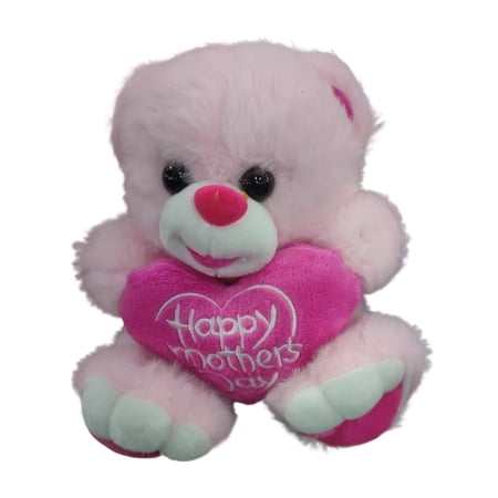 Plush Pink Teddy Bear Stuffed Animal with Happy Mother s Day Heart Soft Cuddly Teddy Bear Gift for Mom Mother s Day Plush Toy Present for Wife Gramdma from Daughter Son Plush Pink Teddy Bear Stuffed Animal with Happy Mother s Day Heart Soft Cuddly Teddy Bear Gift for Mom Mother s Day Plush Toy Present for Wife Gramdma from Daughter Son