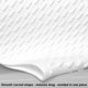 thumbnail image 4 of Tapa Baño Natación Silicona 4 Piezas para Impermeable Corto/largo () Blanco, 4 of 9