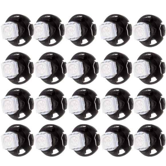 Cciyu T5 Neo Wedge Light 5050 SMD Panel de instrumentos Calibre Tablero Tablero Bombilla LED Paquete de 20 Super Azul