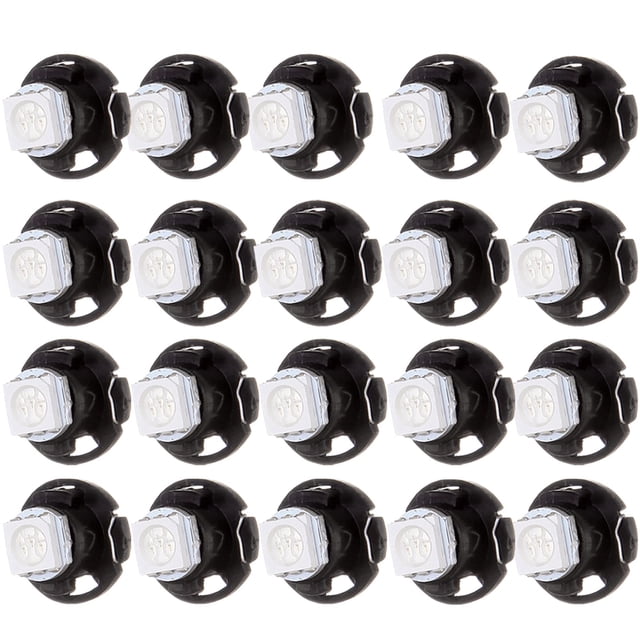 Cciyu T5 Neo Wedge Light 5050 SMD Panel de instrumentos Calibre Tablero Tablero Bombilla LED Paquete de 20 Super Azul