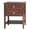 Premium Brown Dresser, variant on Ktaxon Solid Wood Nightstand, Side Table Night Table, White