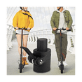 thumbnail image 3 of Folding Pole Base - Lock Screw Hook Metal Connector - Compatible with M365 Electric Scooter(Black), 3 of 6