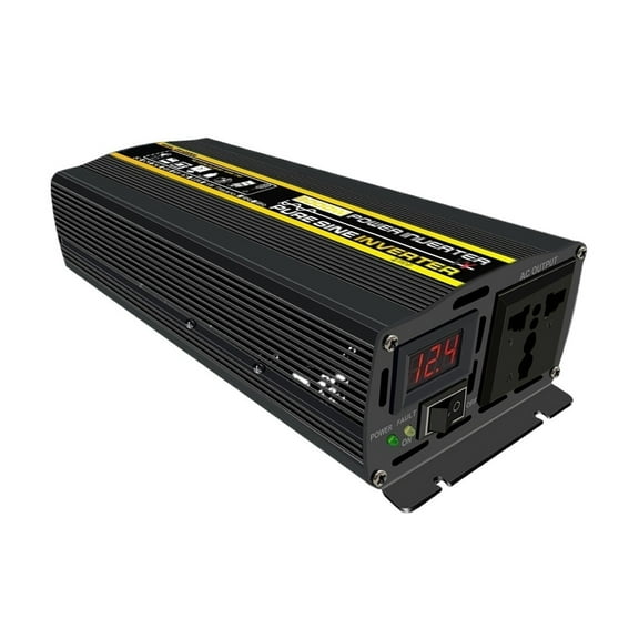 10000W Pure Sine Wave Car Power Inverter DC12V to AC Voltage Transformer Car Home Power Converter Off Grid Power Inverter ,Easy to Use