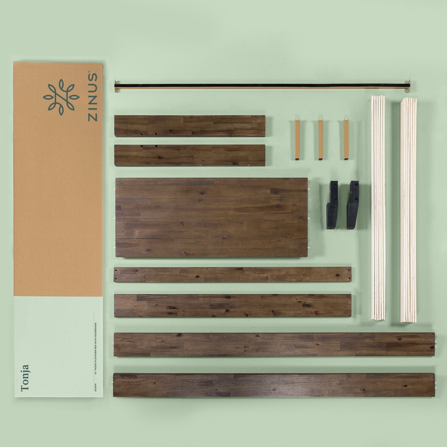 Kira low profile platform bed union rustic deals