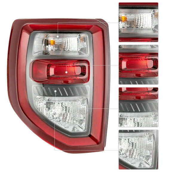 Tail Lamp LED Light Rear Left Driver Side Taillight Replacement For 2021 2022 2023 Ford Bronco Sport
