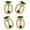 B, variant on Casual Barrettes Hairpin Hair Clip Pineapple 2000s Grape Strawberry Bunches Headwear Sweet Pineapple Shape