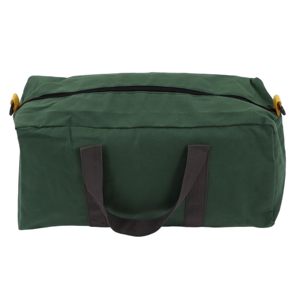 Mochila Organizadora De Herramientas, Resistente Al Agua, Resistente, De Gran Capacidad, De Boca Ancha, Bolsa De Herramientas Portátil De Lona Para Fontaneros, Electricistas,