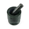 thumbnail image 3 of Primrose Green Marble Mortar & Pestle, 3 of 4