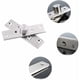 thumbnail image 3 of Bisagras pivotantes invisibles con pivote central, rotación de 360 grados, cojinetes suaves, fácil instalación para puertas, gabinetes y ventanas, 3 of 5