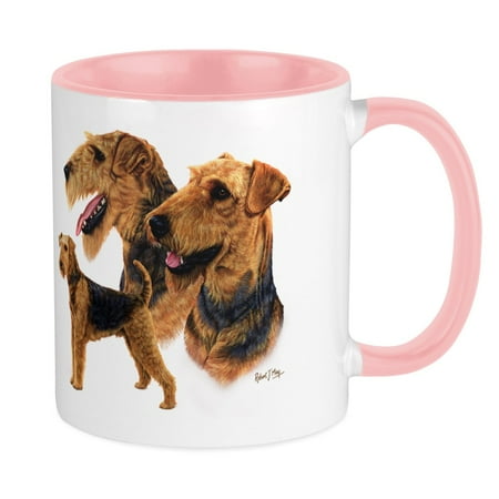 

CafePress - Airedale Terrier Mug - Ceramic Coffee Tea Novelty Mug Cup 11 oz