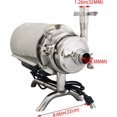 thumbnail image 2 of PreAsion 304 Food Grade Centrifugal Pump Sanitary Beverage Liquid Transfer Machine 3T/H 110V, 2 of 11