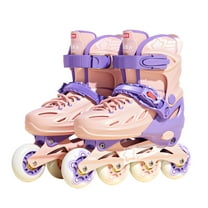 HENG Co. Performance Roller Skates for Kids & Adults - Premium PU Wheels, Adjustable High-Top Design for Indoor Outdoor Skating