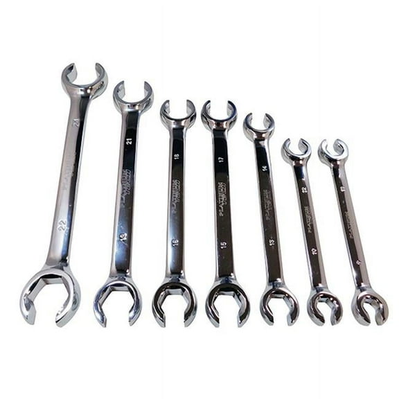 Platinum PLT-99710 Metric Flare Nut Wrench Set - 7 Piece